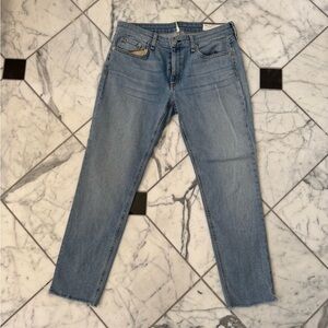 Rag and Bone Dre low rise slim ankle Jeans  size 28